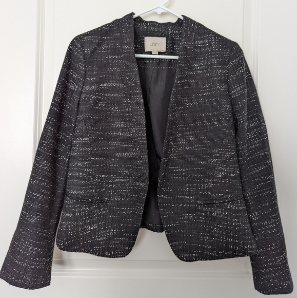 Coats | Loft Petite Collarless Blazer 